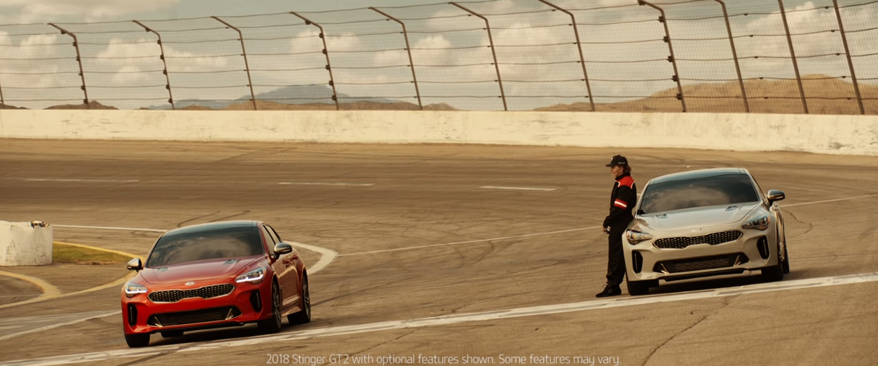 Kia Teases Their Super Bowl Ad, Featuring Emerson Fittipaldi