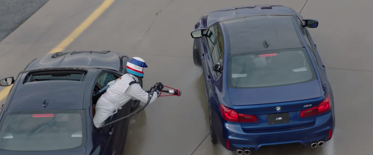 BMW Wants to Break Drift Records With Mid-Drift Refueling