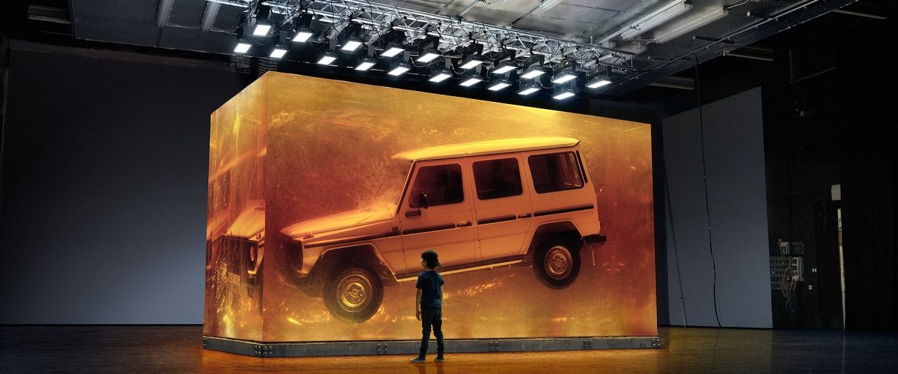 Mercedes-Benz Encases a G-Class in Resin