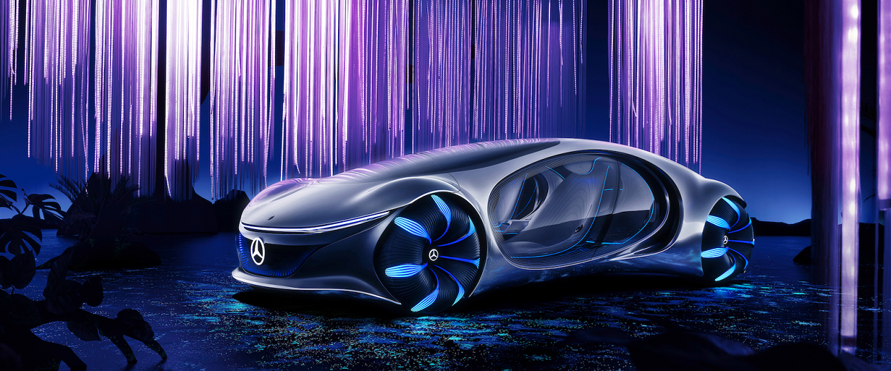 Mercedes Benz Partners With "Avatar" Film Team to Make This Wild Concept