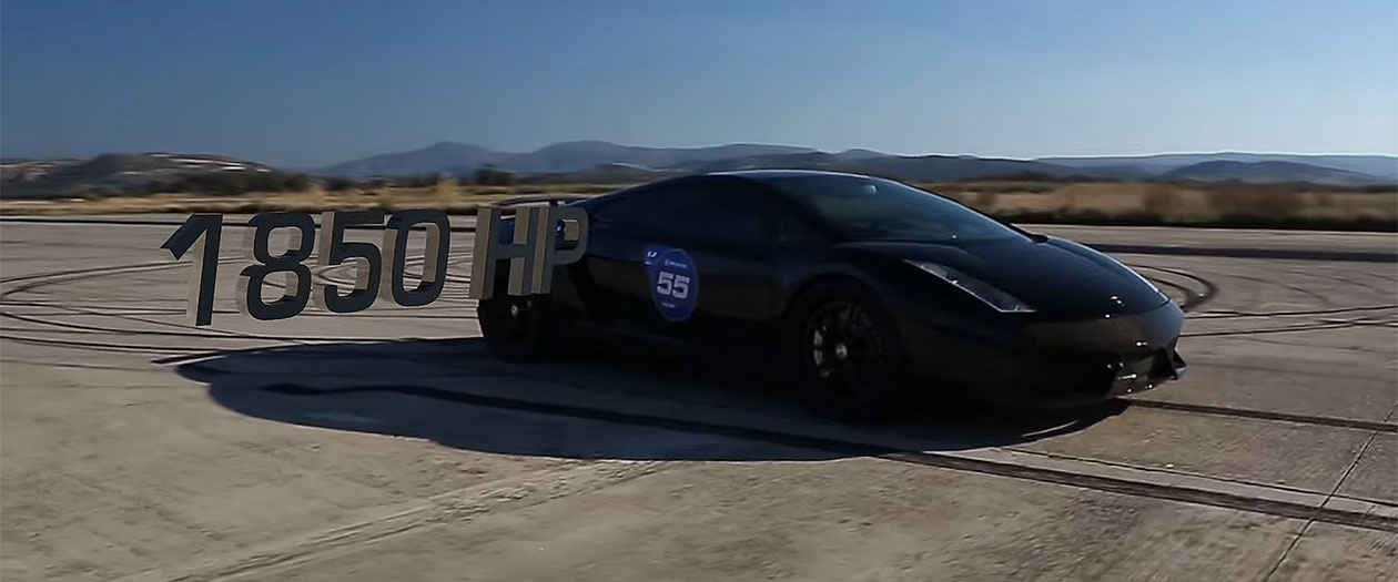 1850hp Lamborghini Gallardo Smashes 1 Mile Record