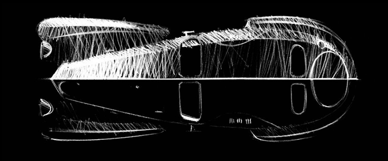 Bugatti Teases a Modernized Type 57SC Atlantic