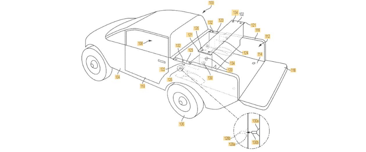 Rivian Patents Removable Battery Technology