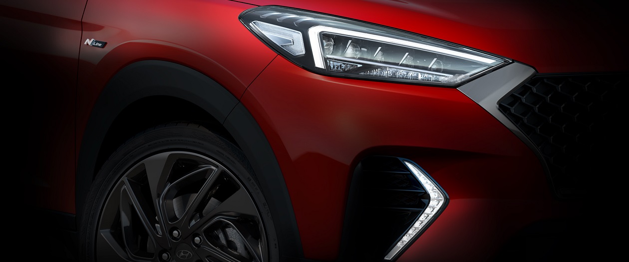 Hyundai Teases the Tuscon N-Line, Inside and Out