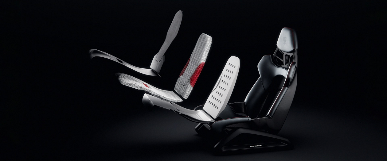 Porsche to Offer 3D Printed, Custom Shaped Car Seats