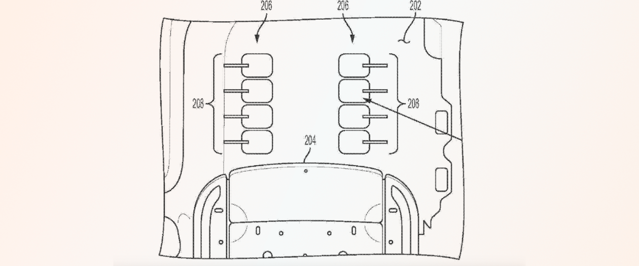 GM Patents Vehicle In-Floor Foot Massage System