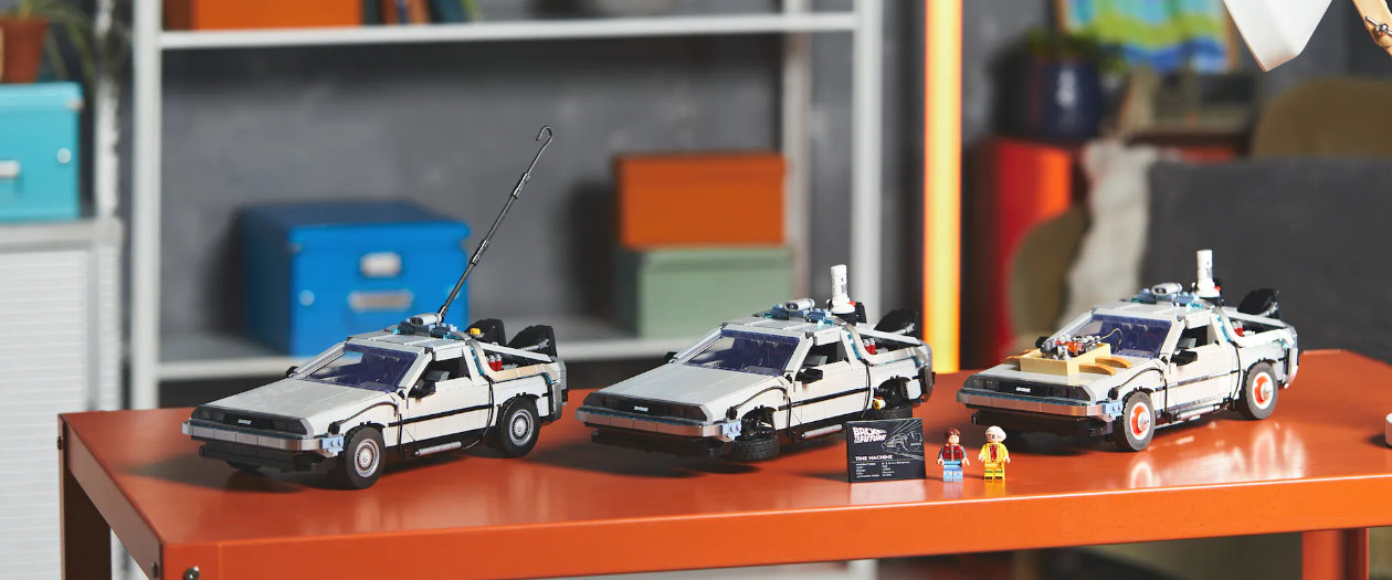 Lego Unveils Official Back to the Future DeLorean Creation Kit
