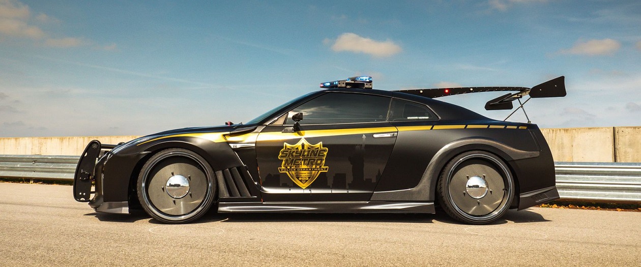 The Nissan GT-R Copzilla is Scary