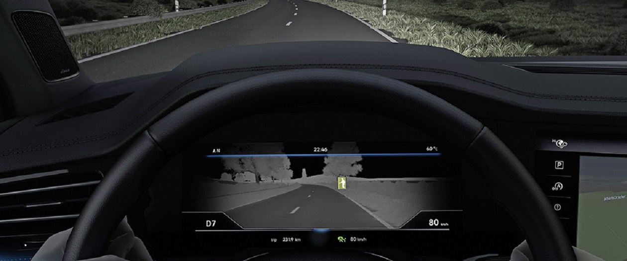Volkswagen Uses Night Vision to Find People in the Dark