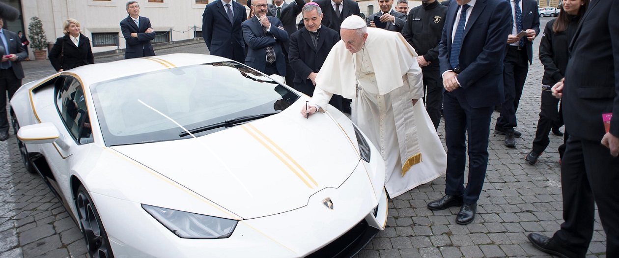 Holy Driver: The Future of the Pope's Lamborghini