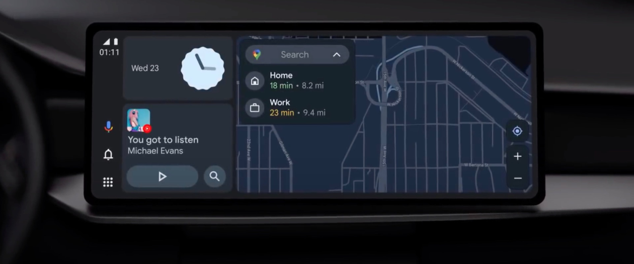 Android Auto Update Brings Splitscreen to Everyone