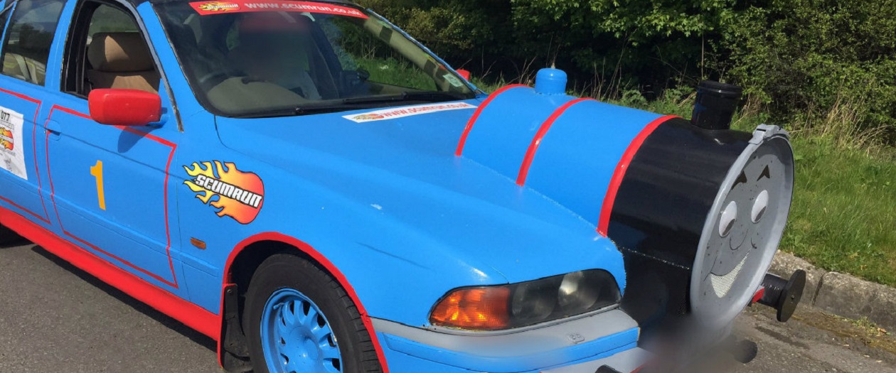 U.K. Driver Turns BMW Into Thomas the Tank Engine