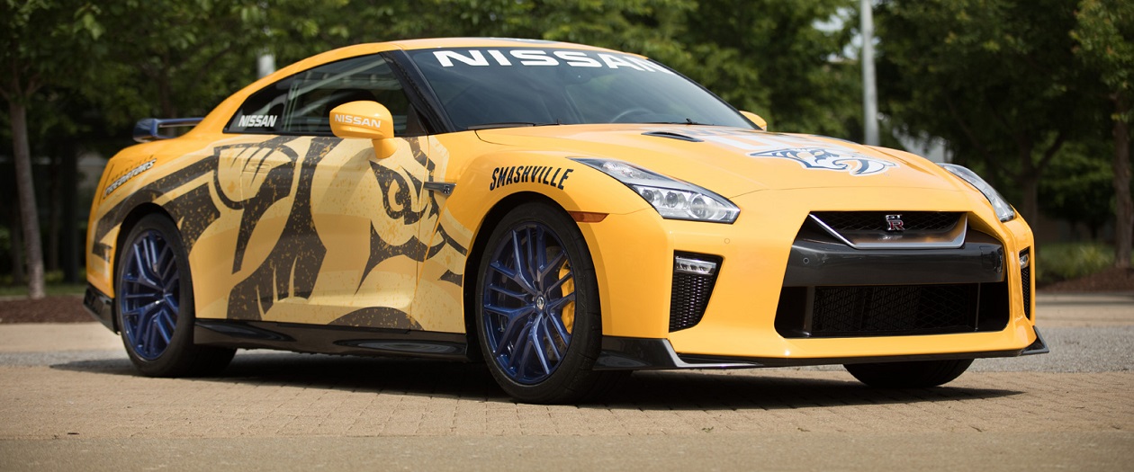 Nissan Donates GT-R to Nashville Predators Foundation