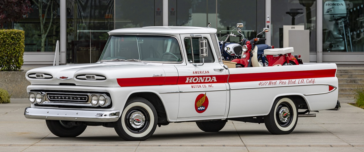 Honda Restores 1960's Chevy Pickup To Honor Their Roots