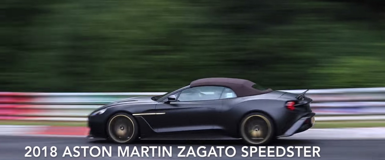 2018 Aston Martin Zagato Speedster Hits the Nurburgring