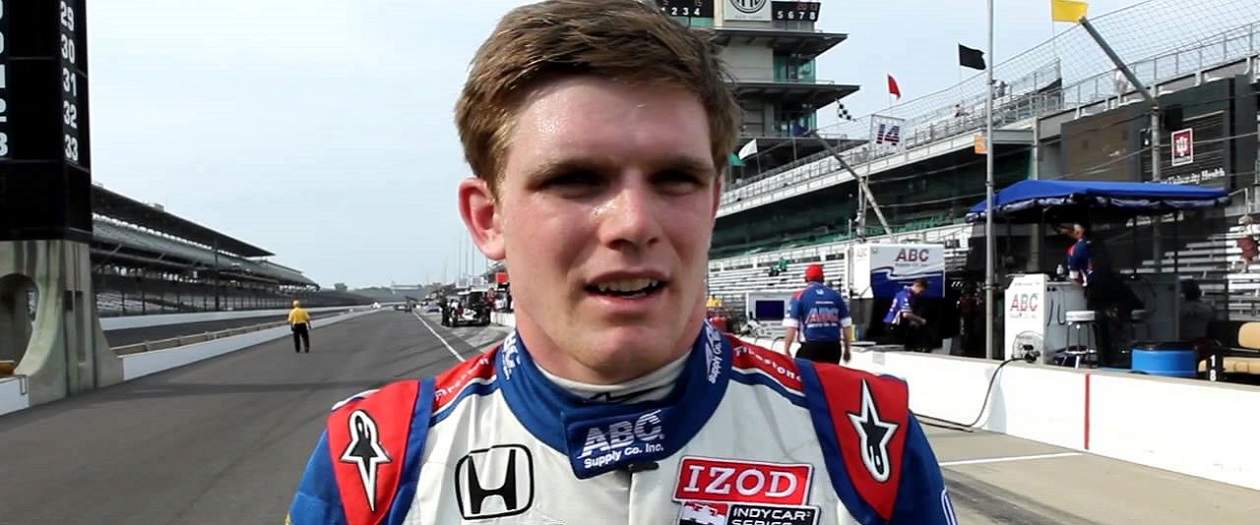 Professional IndyCar Driver's Street Car Runs Out of Gas