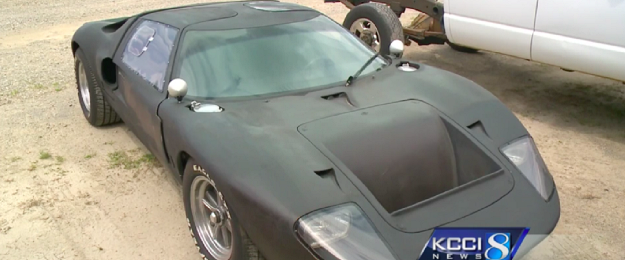 Iowa Car Thief Caught After Stealing Ford GT40 Replica