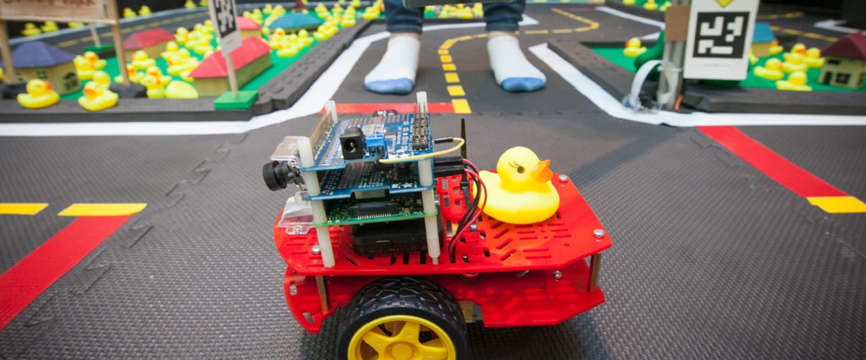 How Tiny Towns of Rubber Ducks are Driving Cars