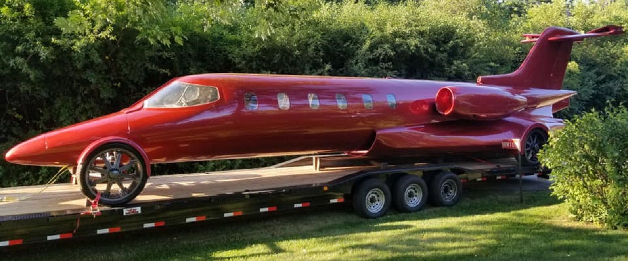 This Private Jet Turned Car Is Street Legal