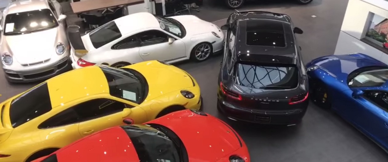 Florida Porsche Dealership Attempts to Save Their Vehicles from Hurricane Irma