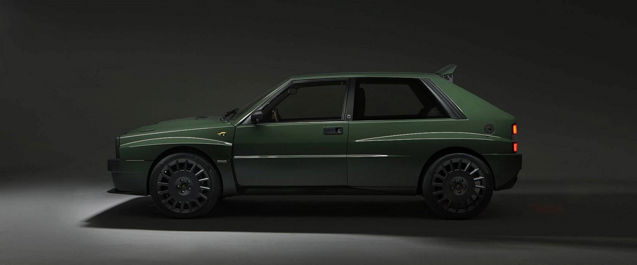 Automobili Amos Unveil the Lancia Delta Futurista Restomod