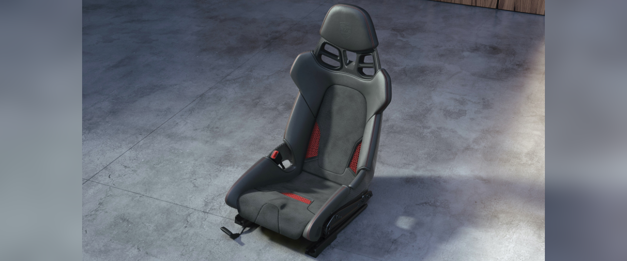 Porsche to Offer 3D-Printed Bucket Seats