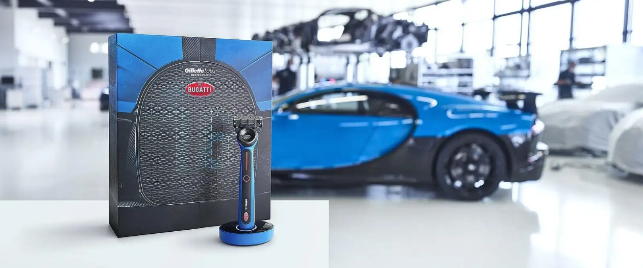 Bugatti and Gillette Collab on a Heated Razor, Technically