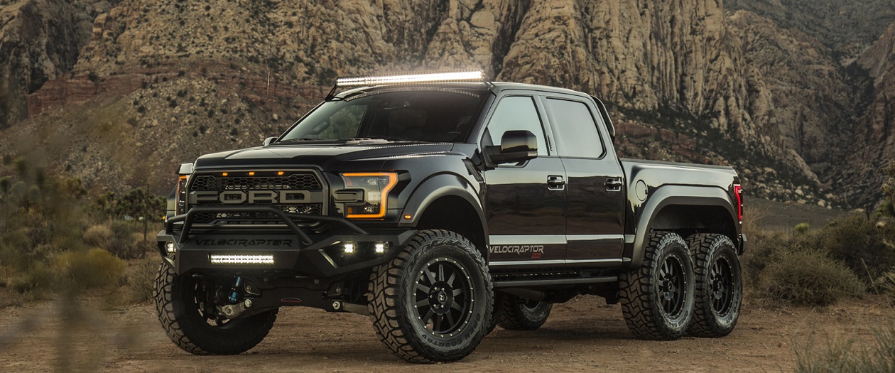 The Hennessey VelociRaptor 6x6 has Begun Production