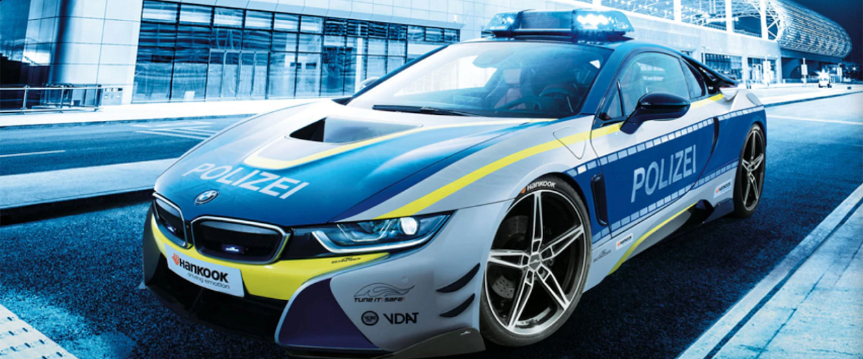 AC Schnitzer Unveils the Ideal Police Vehicle: The Polizei BMW i8