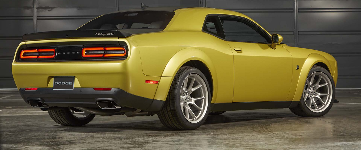 The Gold Rush Paint Returns for the 2021 Dodge Challenger
